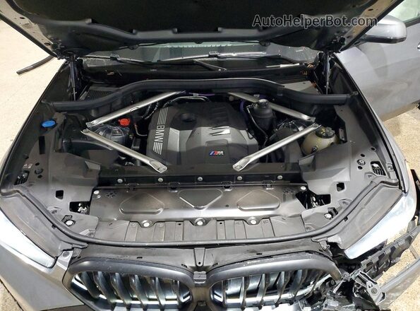5UX33EX08S9Z39305 2025 BMW X6 Серый Вид подкапотного пространства
