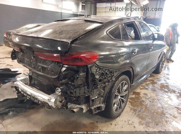 5UX33EX0XR9T80883 2024 BMW X6 Black Задня права чверть
