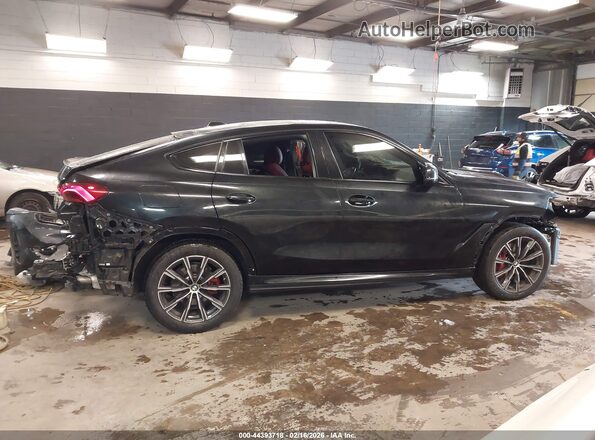 5UX33EX0XR9T80883 2024 BMW X6 Black Панорамний вид салону 360°