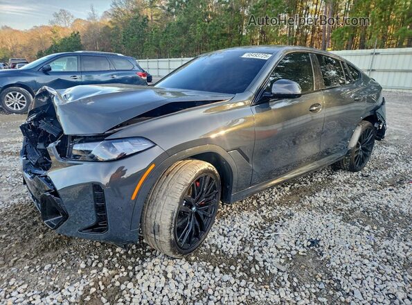 5UX33EX0XT9232319 2026 BMW X6 Gray Przód lewy