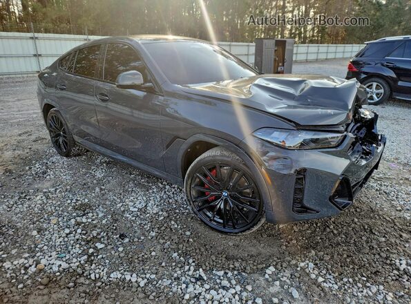 5UX33EX0XT9232319 2026 BMW X6 Gray Przód prawy