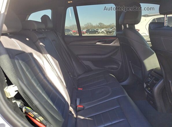 5UX43DP00P9P34048 2023 BMW X3 White Vista de los asientos traseros