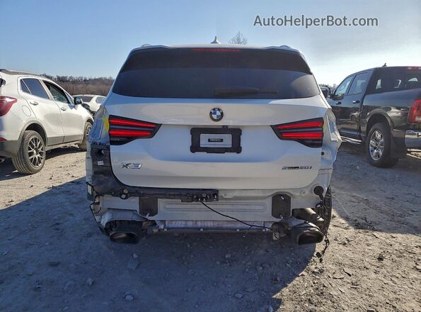 5UX43DP00P9P34048 2023 BMW X3 White Vista trasera
