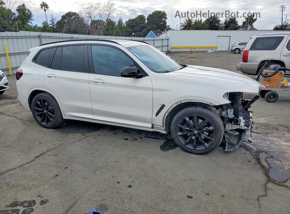 5UX43DP01N9K05852 2022 BMW X3 White წინა მარჯვენა