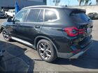 2022 Bmw X3 Sdrive30i Черный vin: 5UX43DP01N9M51588