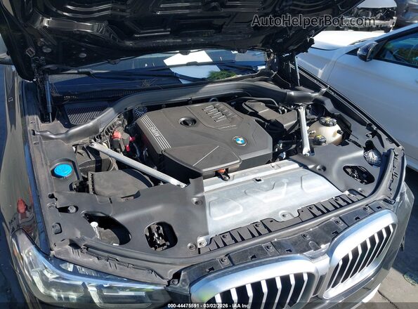 5UX43DP01N9M51588 2022 BMW X3 Черный Вид сзади