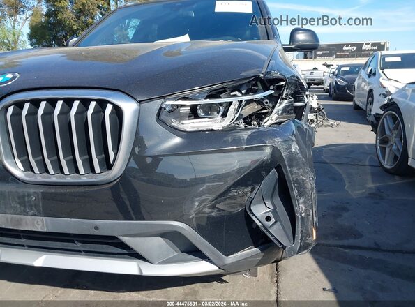 5UX43DP01N9M51588 2022 BMW X3 Черный 