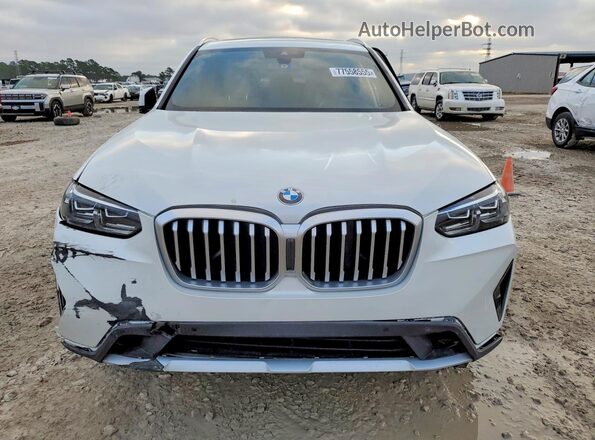 5UX43DP02R9W89858 2024 BMW X3 Белый Вид спереди
