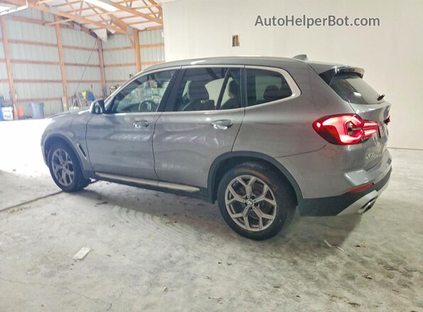 5UX43DP03P9T08421 2023 BMW X3 Silver Հետևի ձախ