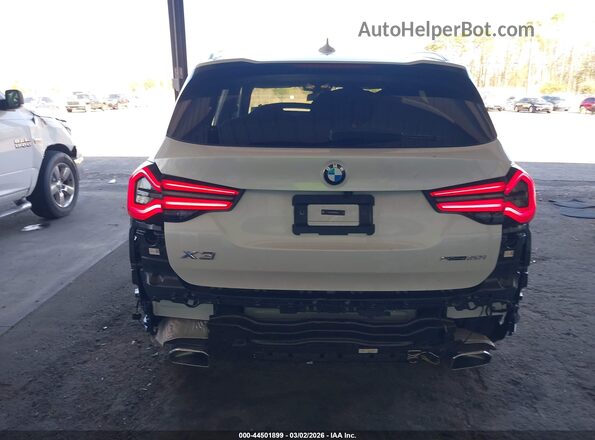 5UX43DP05R9W67207 2024 BMW X3 White 