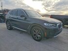 2022 Bmw X3 Sdrive30i Черный vin: 5UX43DP06N9M09594