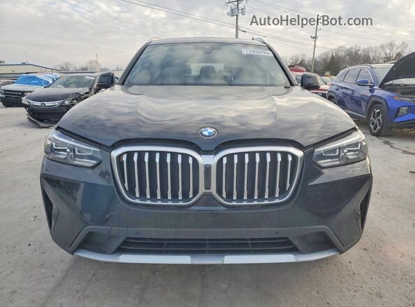 5UX43DP06N9M09594 2022 BMW X3 Черный Вид спереди