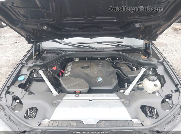 5UX43DP08N9K48228 2022 BMW X3 Черный Вид сзади