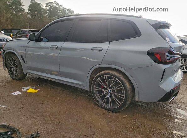 5UX43DP09P9R11664 2023 BMW X3 Silver Trasero izquierdo