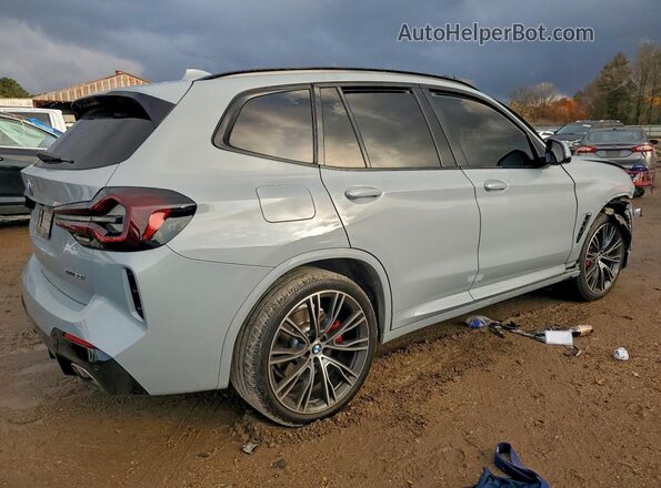 5UX43DP09P9R11664 2023 BMW X3 Silver Trasero derecho
