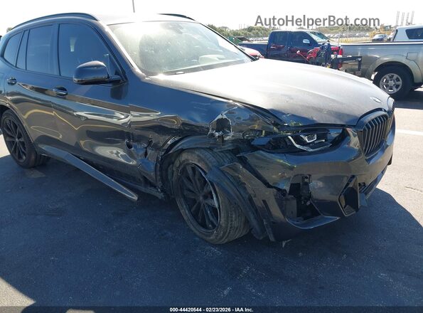 5UX43DP09R9W79358 2024 BMW X3 Black Vista frontal