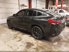 2022 Bmw X4 M40i Black vin: 5UX43DT01N9K09437
