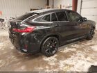 2022 Bmw X4 M40i Black vin: 5UX43DT01N9K09437
