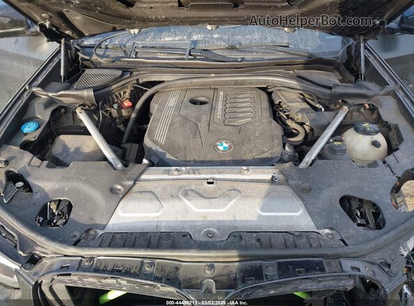 5UX43DT02P9P23848 2023 BMW X4 Black Вид ззаду