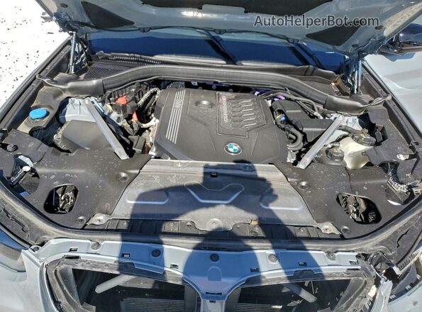 5UX43DT02S9Y06057 2025 BMW X4 Серый Вид подкапотного пространства