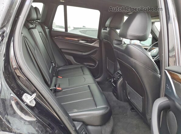 5UX53DP00P9S19524 2023 BMW X3 Черный Вид задней части салона