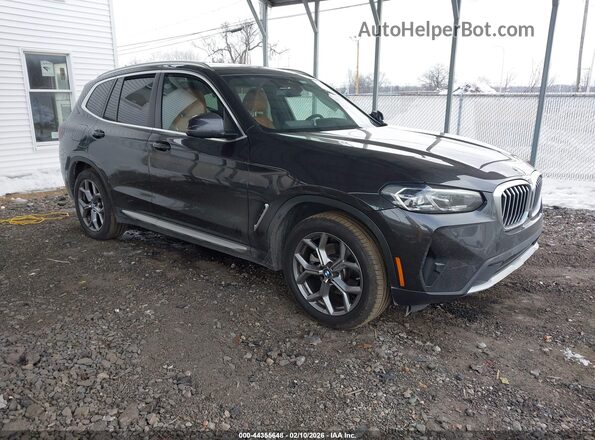 5UX53DP00R9W05461 2024 BMW X3 Blue Առջևի աջ