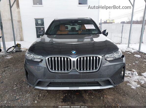 5UX53DP00R9W05461 2024 BMW X3 Blue Սարքավորումների վահանակի տեսք