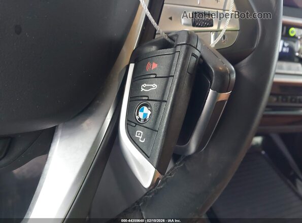 5UX53DP00R9W05461 2024 BMW X3 Blue Առջևի վահանակի տեսք