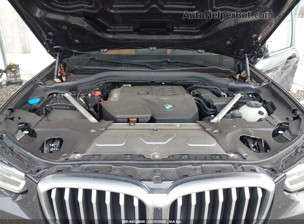 5UX53DP00R9W05461 2024 BMW X3 Blue Հետևի տեսք