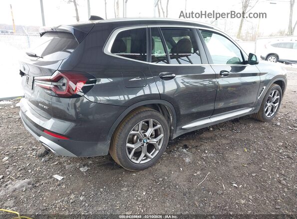 5UX53DP00R9W05461 2024 BMW X3 Blue Հետևի աջ