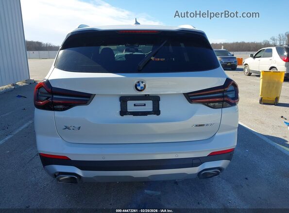 5UX53DP01N9K43683 2022 BMW X3 Белый 
