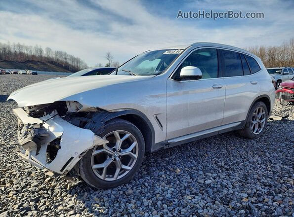 5UX53DP01R9V27899 2024 BMW X3 Белый Передняя левая четверть