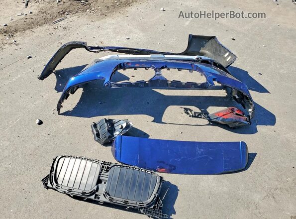 5UX53DP03N9N15523 2022 BMW X3 Синий Вид наклейки с VIN-кодом
