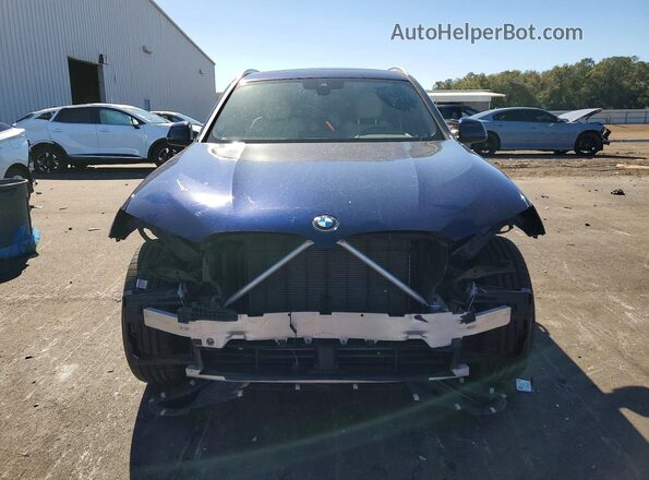 5UX53DP03N9N15523 2022 BMW X3 Синий Вид спереди