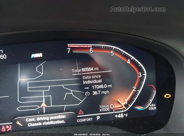 5UX53DP05P9N72082 2023 BMW X3 Dark Blue 