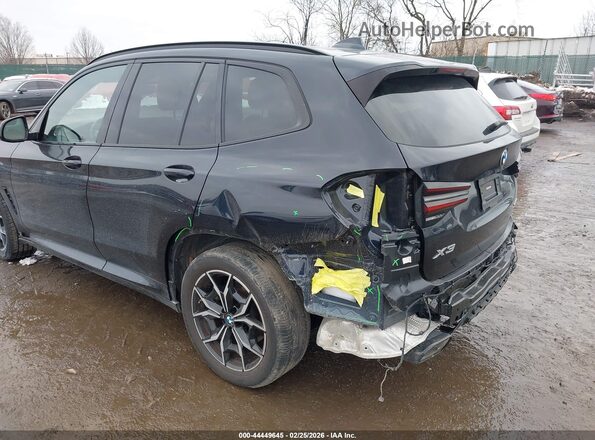 5UX53DP05P9N72082 2023 BMW X3 Dark Blue Вид спереду