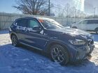 2022 Bmw X3 Xdrive30i Синий vin: 5UX53DP06N9K92412