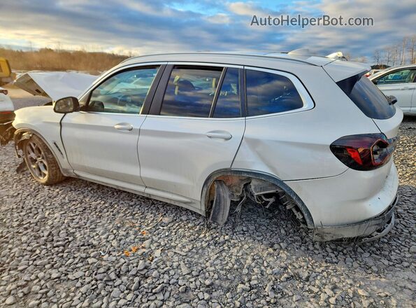5UX53DP07P9S79784 2023 BMW X3 Белый Задняя левая четверть