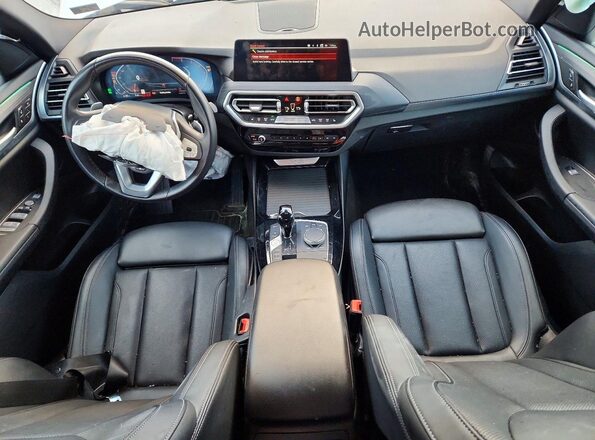 5UX53DP07P9S79784 2023 BMW X3 Белый Вид панели приборов