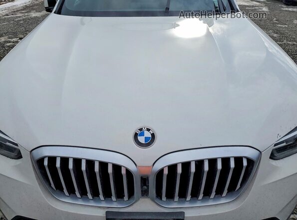 5UX53DP07R9V42309 2024 BMW X3 White Вид підкапотного простору