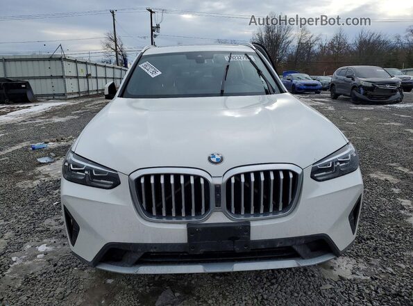 5UX53DP07R9V42309 2024 BMW X3 White Вид спереду