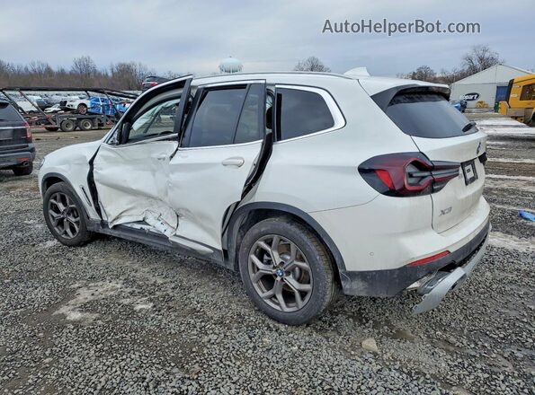 5UX53DP07R9V42309 2024 BMW X3 White Задня ліва чверть