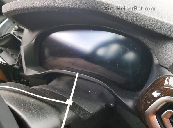 5UX53DP07R9V42309 2024 BMW X3 White Вид щитка приладів