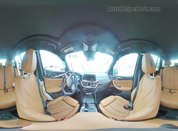 5UX53DP07R9V42309 2024 BMW X3 White Панорамний вид салону 360°