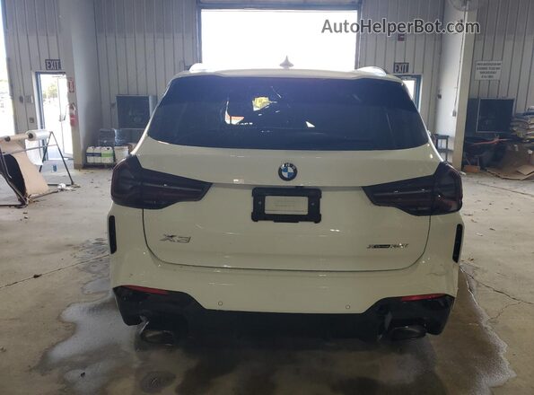 5UX53DP09P9P03918 2023 BMW X3 White Vista trasera