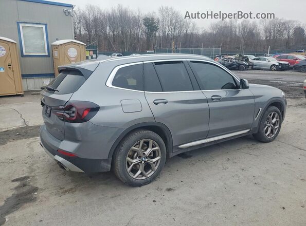5UX53DP09P9R93898 2023 BMW X3 Silver Задня права чверть