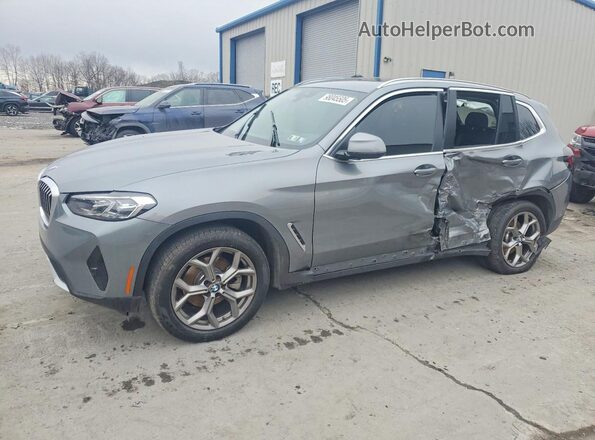 5UX53DP09P9R93898 2023 BMW X3 Silver Передня ліва чверть