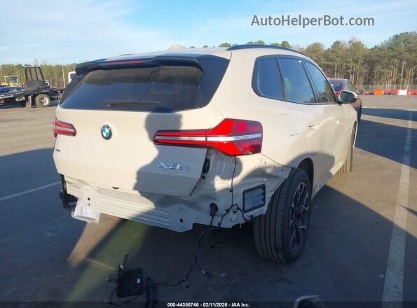 5UX53GP03S9112154 2025 BMW X3 Желто-коричневый Задняя правая четверть