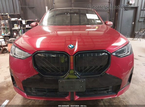 5UX53GP03S9Y61200 2025 BMW X3 Красный Вид задней части салона