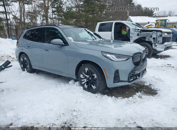 5UX53GP05T9224939 2026 BMW X3 Silver Передня права чверть